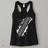 Car Automobile Tire Track Funny Halloween Costume Outfit Women's Tank Top thumb 3