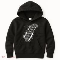 Car Automobile Tire Track Funny Halloween Costume Outfit Kids Hoodie thumb 0