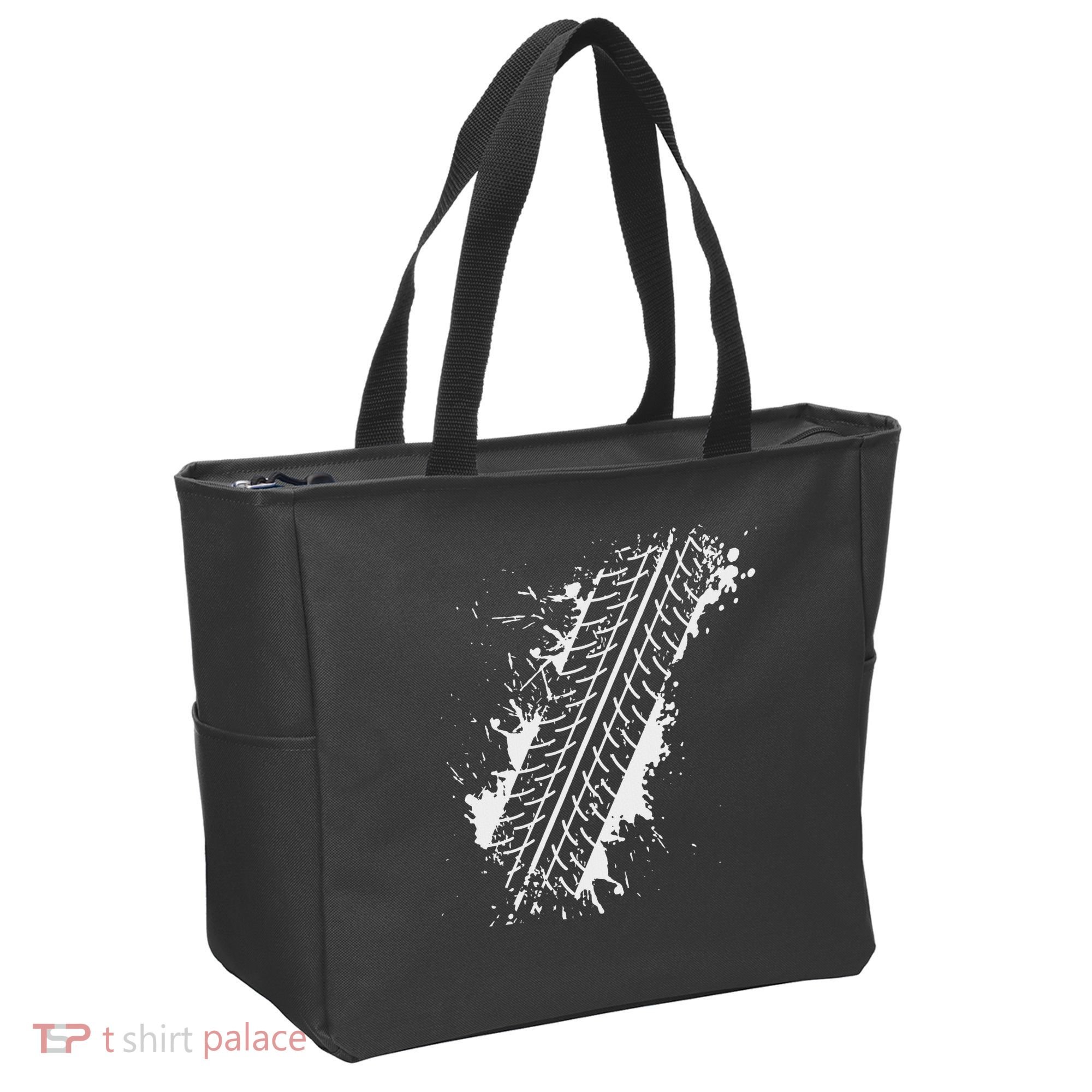 Car Automobile Tire Track Funny Halloween Costume Outfit Tote Bag