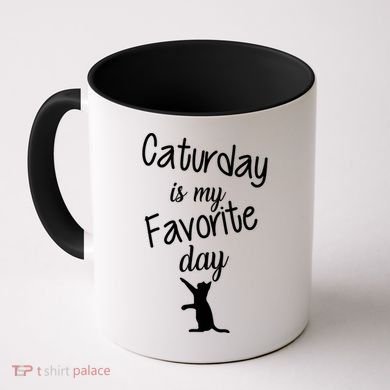 Caturday Is My Favorite Day Coffee Mug