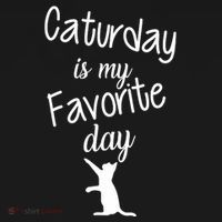 Caturday Is My Favorite Day Visor thumb 3