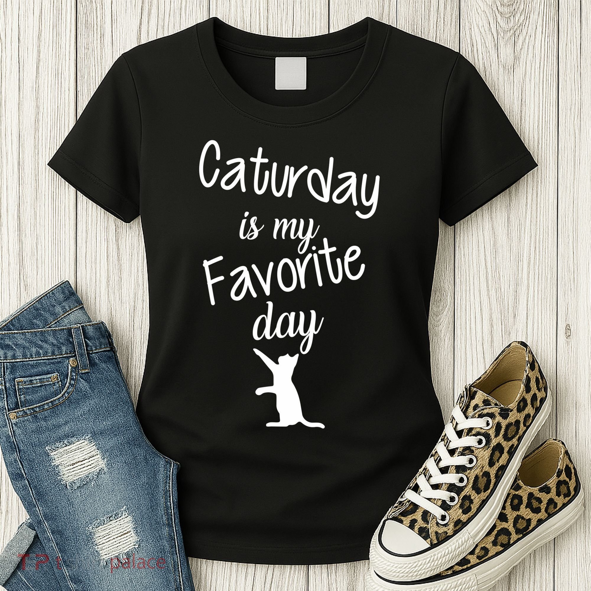 Caturday Is My Favorite Day Women's T-Shirt
