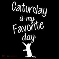 Caturday Is My Favorite Day Women's T-Shirt thumb 6