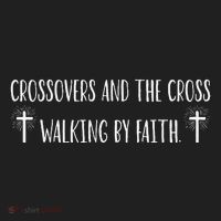 Crossovers And The Cross Walking By Faith Spiritual Believe Beanie thumb 2