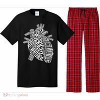 Cardiac Anatomic Typography Heart Cardiology Nurse Doctor Funny Gift Pajama Set thumb 0