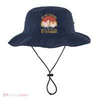 Chickens And Tell Me You Hate The Government Bucket Hat thumb 0
