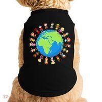Children Around The World Environmentalist Earth Day Doggie Tank thumb 0