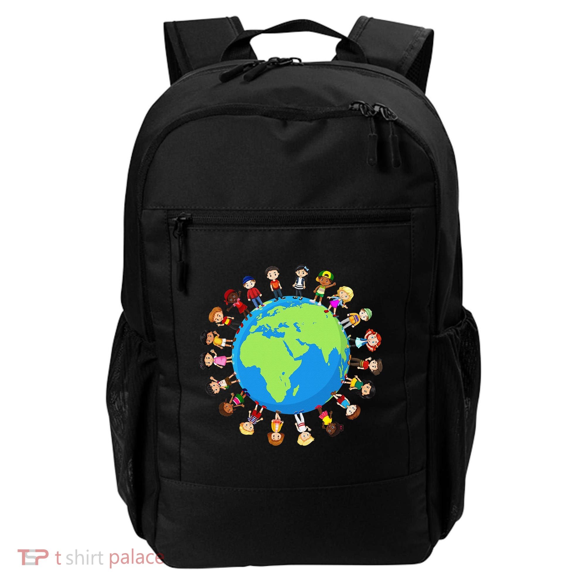 Children Around The World Environmentalist Earth Day Backpack