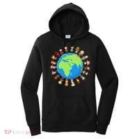 Children Around The World Environmentalist Earth Day Women's Hoodie thumb 0