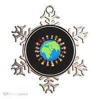 Children Around The World Environmentalist Earth Day Ornament thumb 0