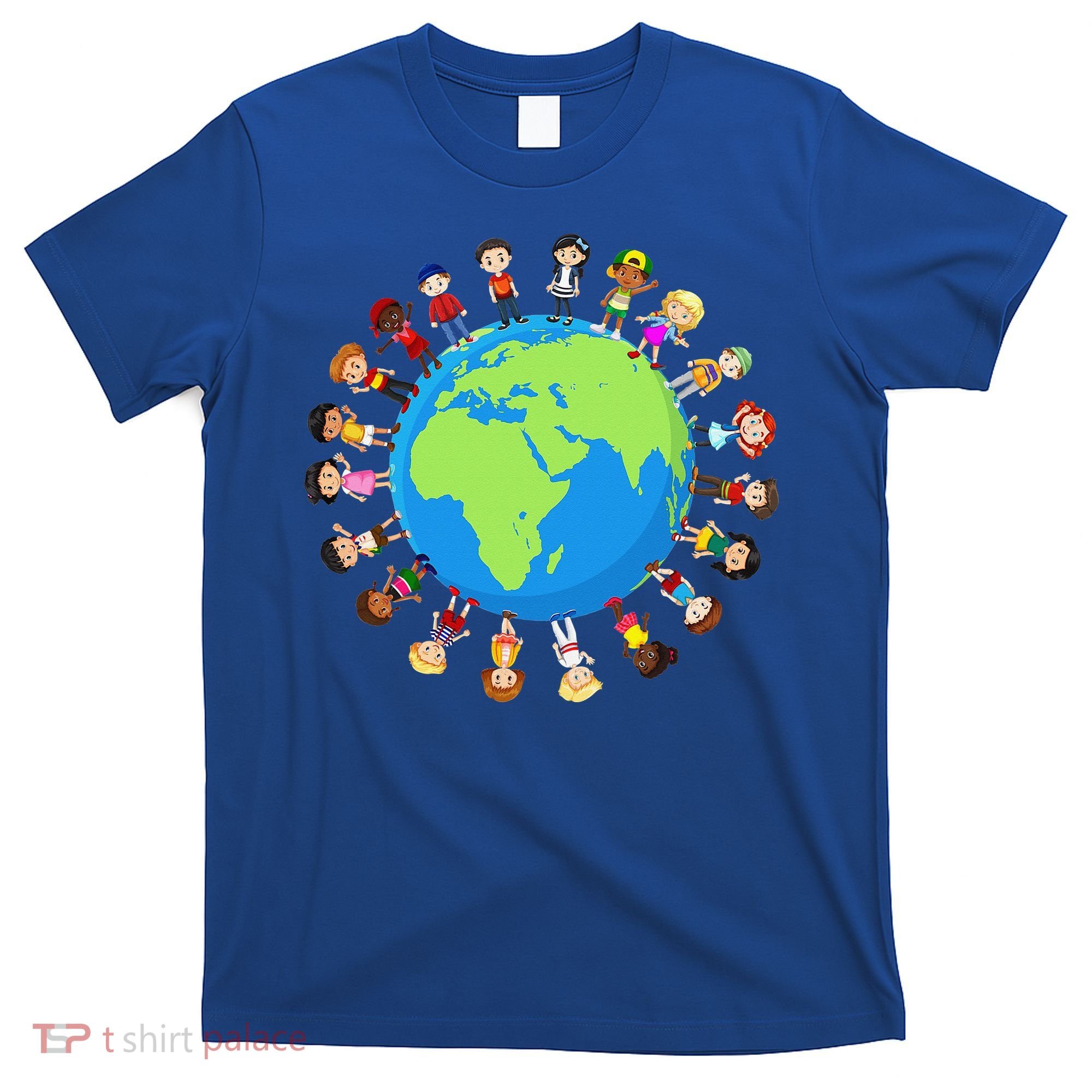 Children Around The World Environmentalist Earth Day T-Shirt