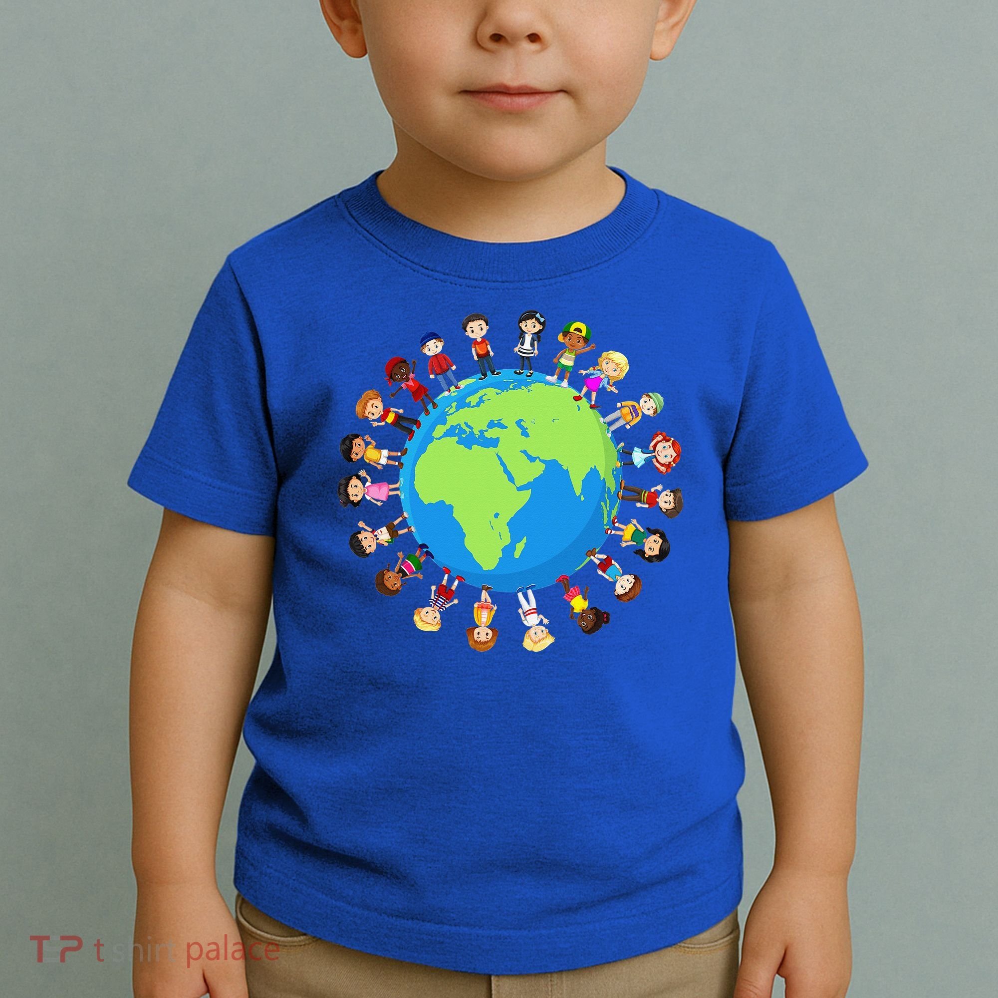 Children Around The World Environmentalist Earth Day Toddler T-Shirt