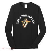 Cassette Audio Tape 80s Retro Music Old Mix Pencil Long Sleeve Shirt thumb 0