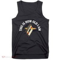 Cassette Audio Tape 80s Retro Music Old Mix Pencil Tank Top thumb 0
