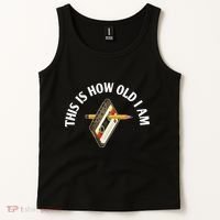Cassette Audio Tape 80s Retro Music Old Mix Pencil Tank Top thumb 2