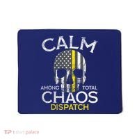 Calm Among Total Chaos 911 Dispatcher Us Flag Mousepad thumb 0