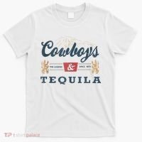Cowboys And Tequila Outfit For Women Rodeo Western Country T-Shirt thumb 0