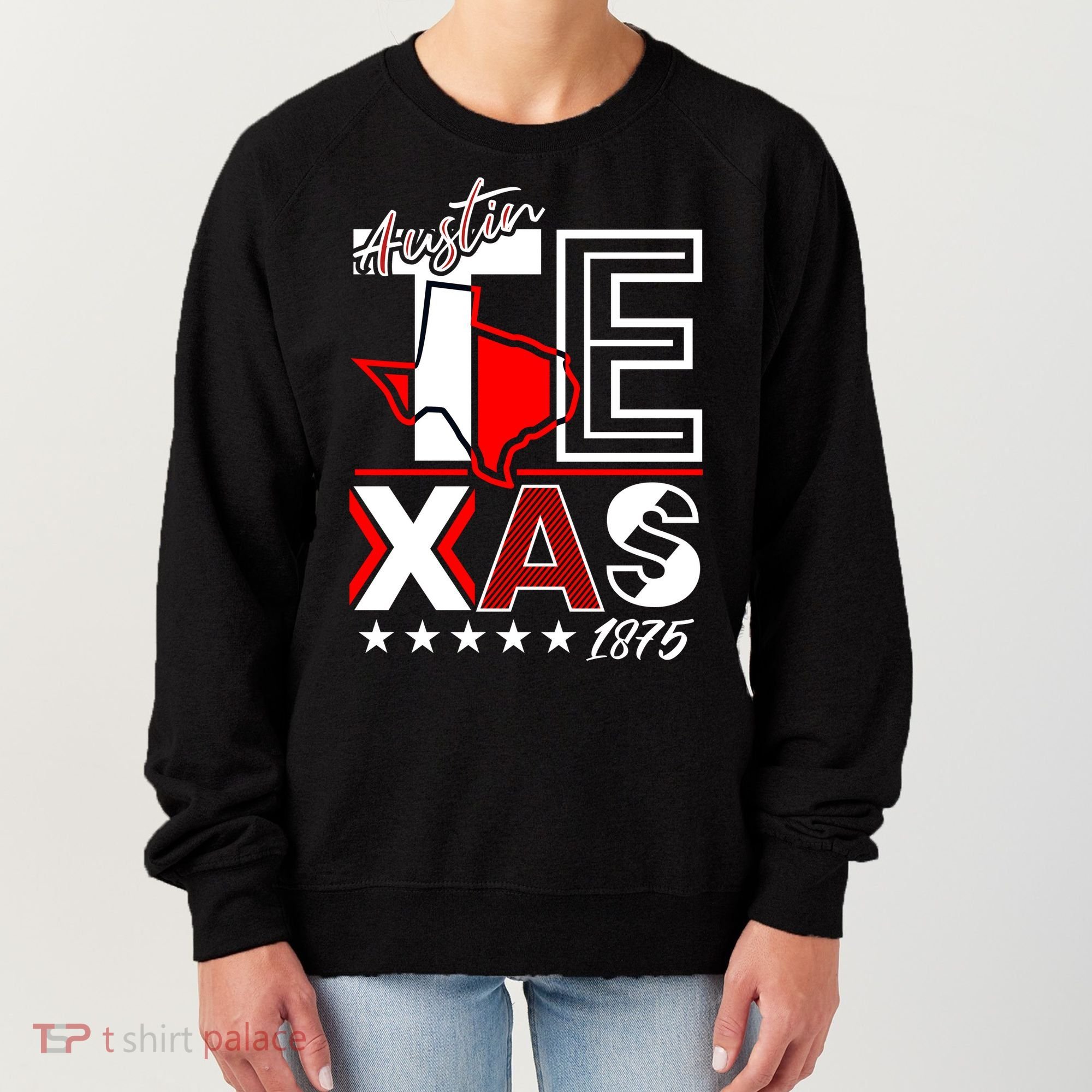 Cool Austin Texas Logo Women's Sweatshirt