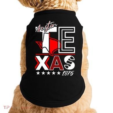 Cool Austin Texas Logo Doggie Tank