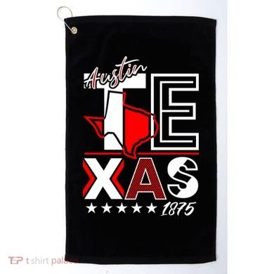 Cool Austin Texas Logo Golf Towel