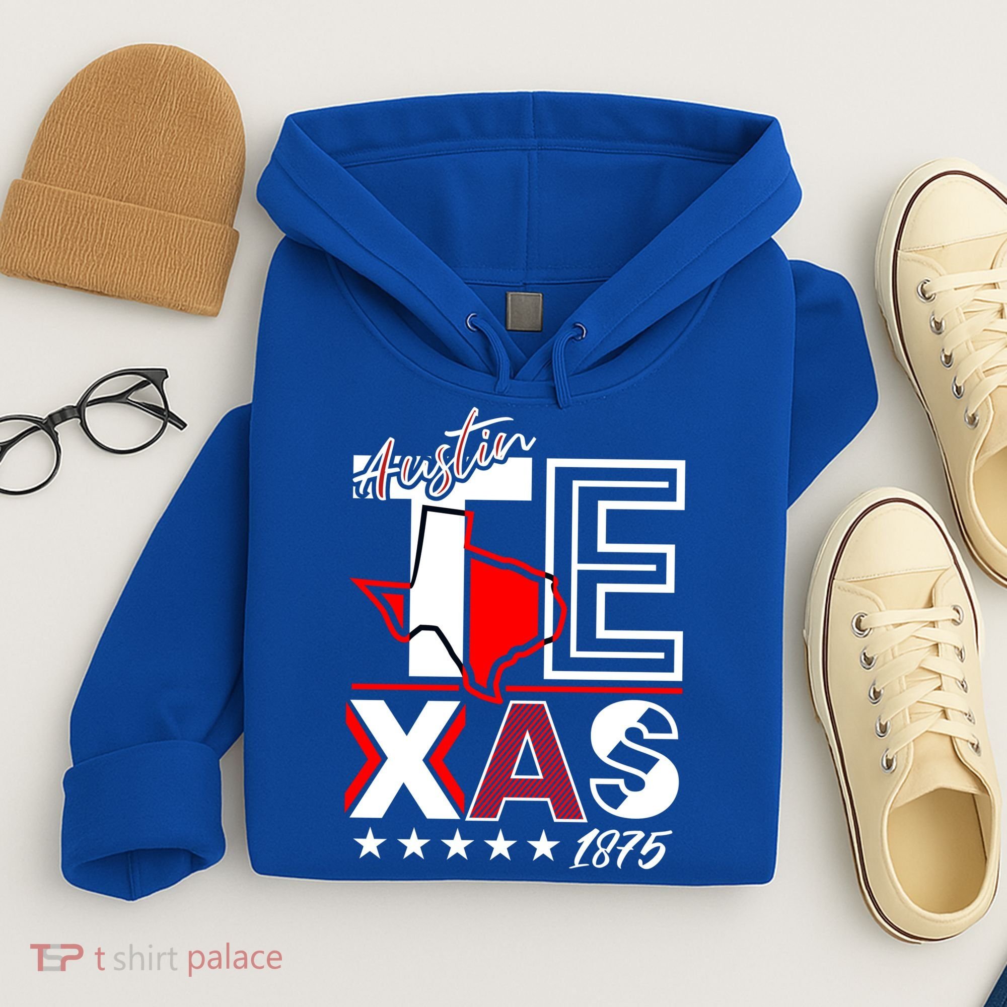 Cool Austin Texas Logo Hoodie