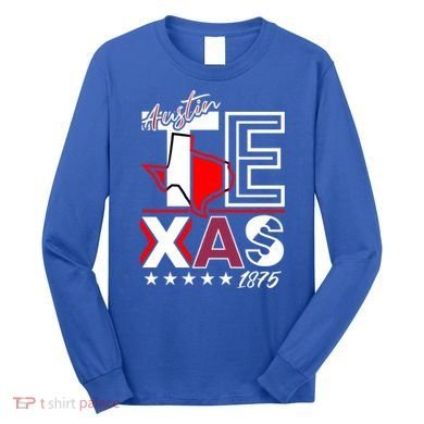 Cool Austin Texas Logo Long Sleeve Shirt