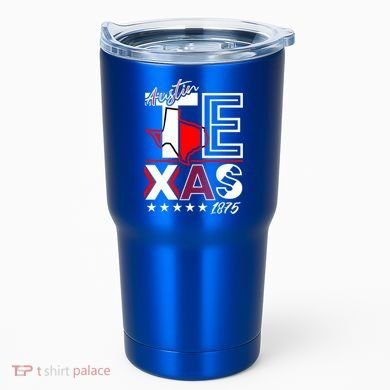 Cool Austin Texas Logo Tumbler