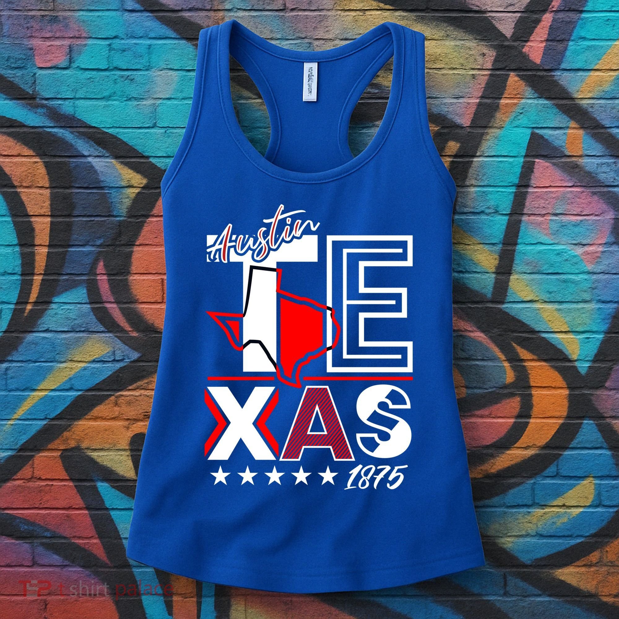 Cool Austin Texas Logo Women's Tank Top