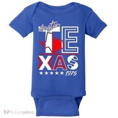 Cool Austin Texas Logo Baby Bodysuit