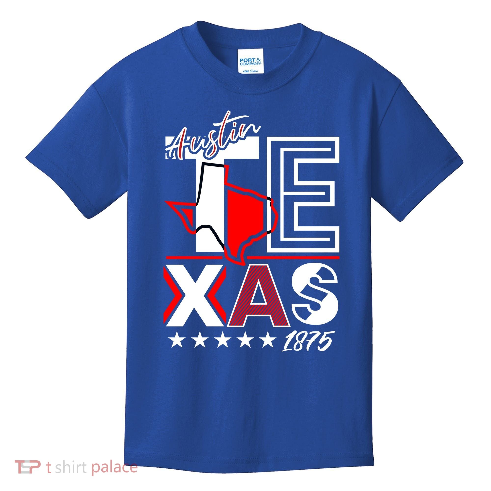 Cool Austin Texas Logo Kids T-Shirt