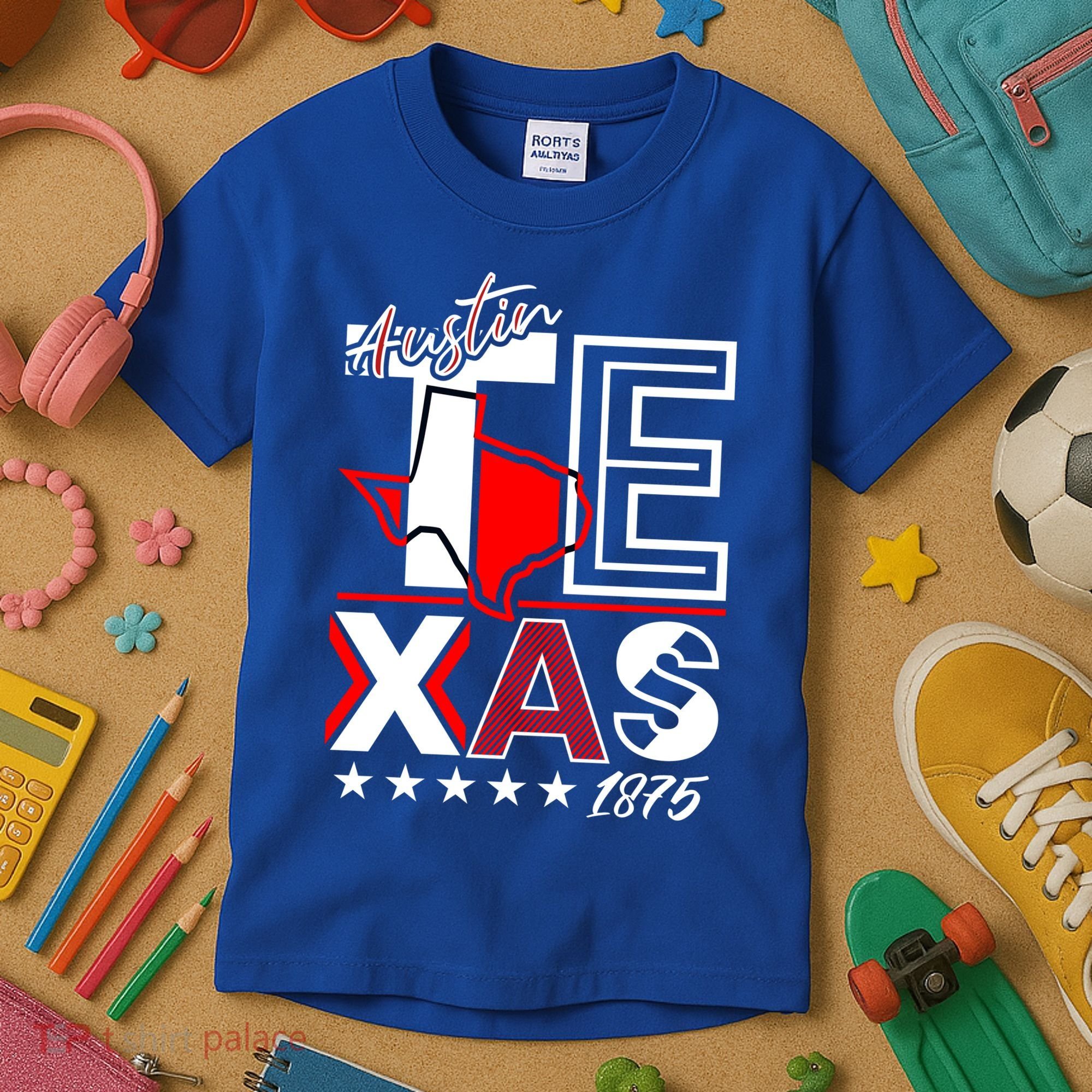Cool Austin Texas Logo Kids T-Shirt