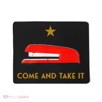 Come And Take It Red Stapler Novelty Retro Office Meme Mousepad thumb 0