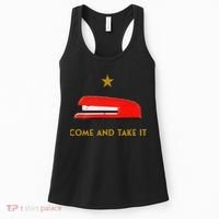 Come And Take It Red Stapler Novelty Retro Office Meme Women's Tank Top thumb 0