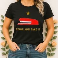 Come And Take It Red Stapler Novelty Retro Office Meme Women's T-Shirt thumb 2