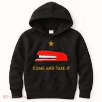 Come And Take It Red Stapler Novelty Retro Office Meme Kids Hoodie thumb 0