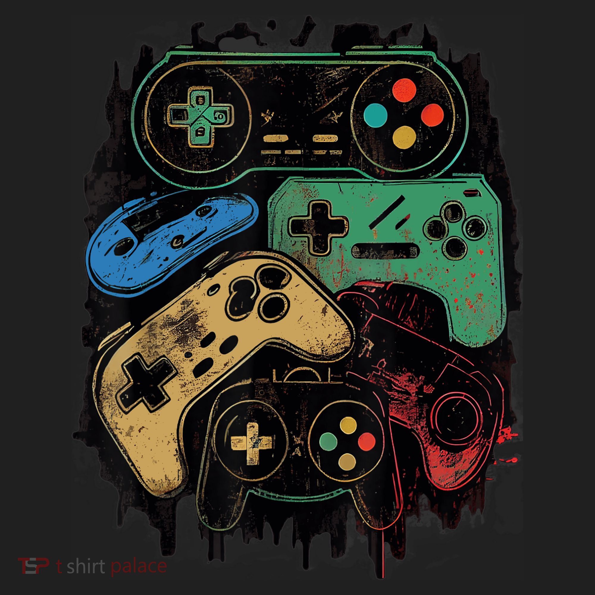 Control All The Things Video Game Controller Gamer Graphic Women's Sweatshirt