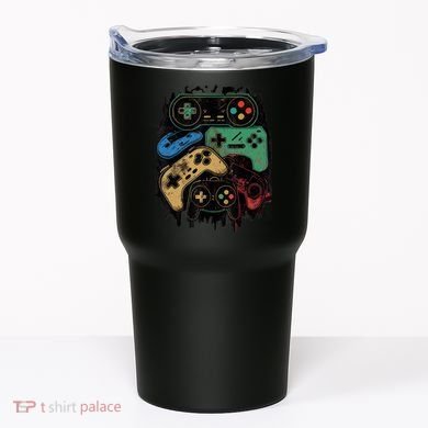 Control All The Things Video Game Controller Gamer Graphic Tumbler