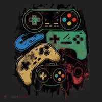 Control All The Things Video Game Controller Gamer Graphic Tumbler thumb 3