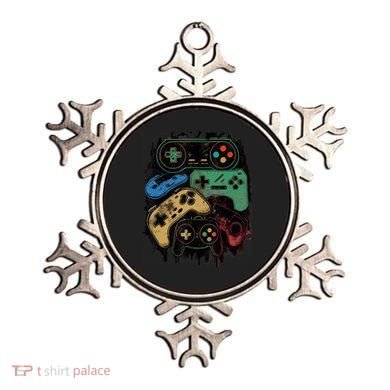 Control All The Things Video Game Controller Gamer Graphic Ornament