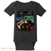 Control All The Things Video Game Controller Gamer Graphic Baby Bodysuit thumb 0