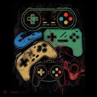 Control All The Things Video Game Controller Gamer Graphic Women's T-Shirt thumb 6