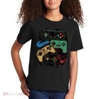 Control All The Things Video Game Controller Gamer Graphic Kids T-Shirt thumb 2