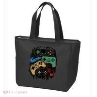 Control All The Things Video Game Controller Gamer Graphic Tote Bag thumb 3