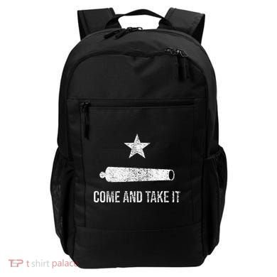 COME AND TAKE IT FLAG TEXAS PRIDE GONZALES CANNON Backpack