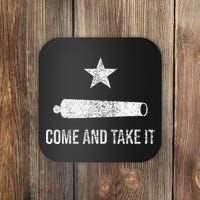 COME AND TAKE IT FLAG TEXAS PRIDE GONZALES CANNON Coaster thumb 0