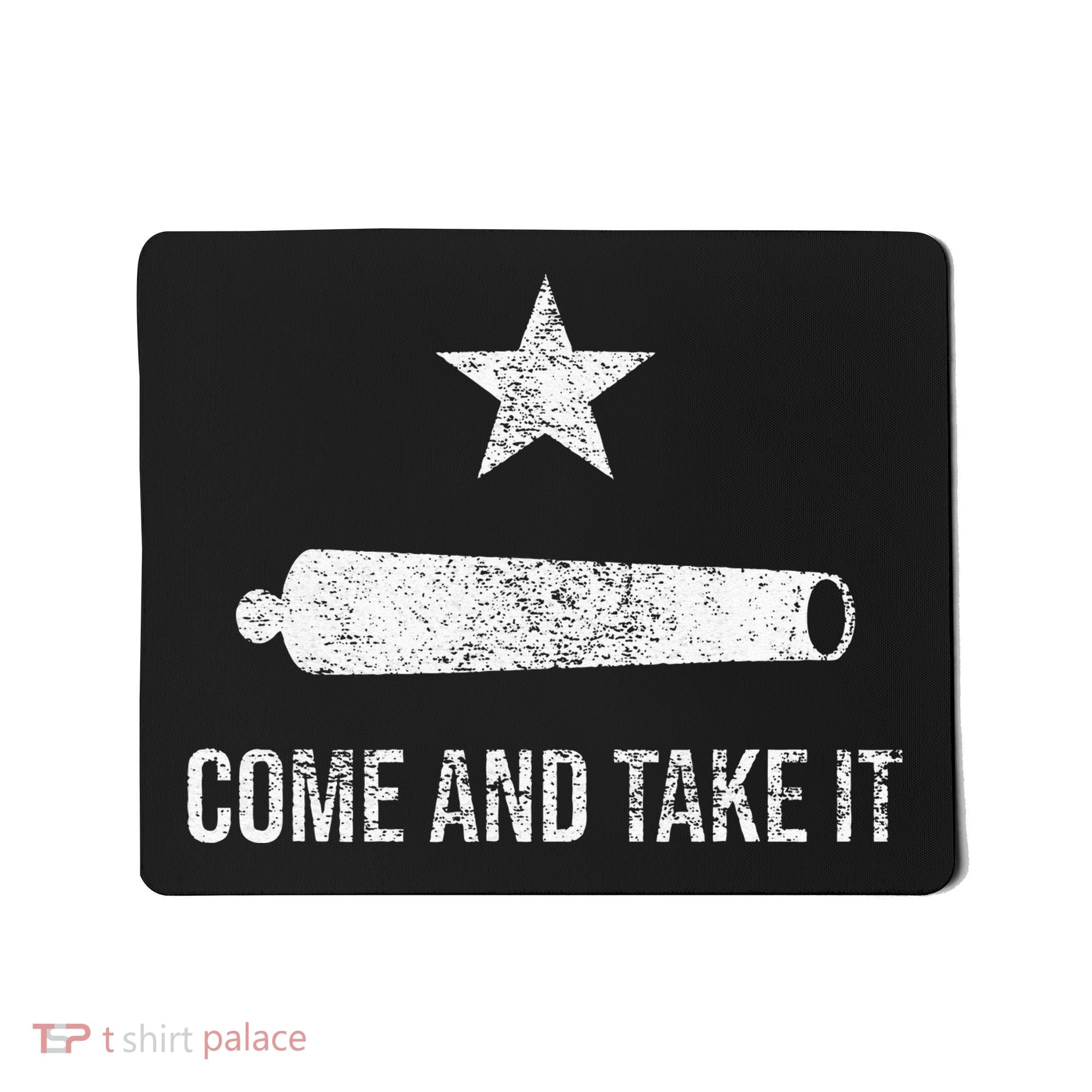 COME AND TAKE IT FLAG TEXAS PRIDE GONZALES CANNON Mousepad