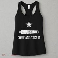 COME AND TAKE IT FLAG TEXAS PRIDE GONZALES CANNON Women's Tank Top thumb 3