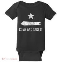 COME AND TAKE IT FLAG TEXAS PRIDE GONZALES CANNON Baby Bodysuit thumb 0