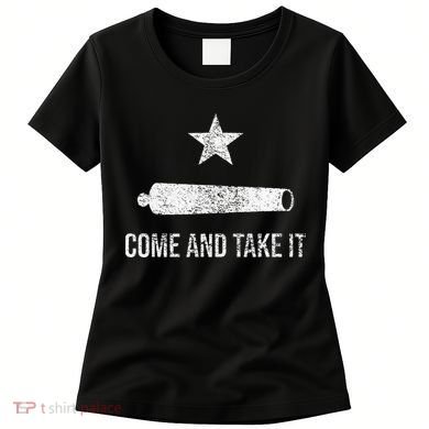 COME AND TAKE IT FLAG TEXAS PRIDE GONZALES CANNON Women's T-Shirt