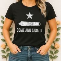 COME AND TAKE IT FLAG TEXAS PRIDE GONZALES CANNON Women's T-Shirt thumb 2